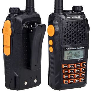 Baofeng Oryginalny UV-6R dwupasmowy radiotelefon - Akcesoria do krótkofalówek - miniaturka - grafika 1