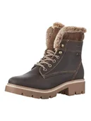 Kozaki damskie - Tamaris Damskie buty 1-26275-43, modne kozaki, Mocca, 37 EU, Mocca, 37 EU - miniaturka - grafika 1