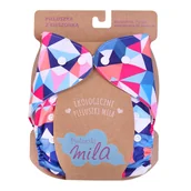 Pieluchy - Simed Pieluszka Wielorazowa PUL z Kieszonką - Trójkąty - miniaturka - grafika 1