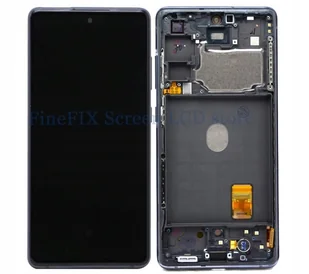 Nowy Wyświetlacz Samsung Galaxy S20 Fe 5G Sm-G781B/Ds Oled +Ramka Czarny - Części serwisowe do telefonów - miniaturka - grafika 1