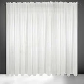 Zasłony - Eurofirany FIR/Lucy firanka/K Lucy z marszczoną taśmą, 300 X 300, kremowe FIR/LUCY/K/300X300 T - miniaturka - grafika 1