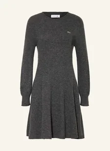 Lacoste Sukienka Z Dzianiny grau - Sukienki - miniaturka - grafika 1