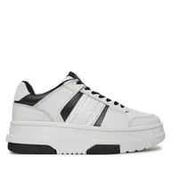 Sneakersy damskie - Sneakersy Tommy Jeans EN0EN02702 Czarny - miniaturka - grafika 1