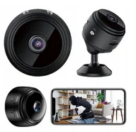Kamery IP - Mini Kamera Szpiegowska Full HD WIFI Bezprzewodowa - miniaturka - grafika 1