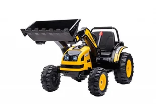 Pojazd Koparka Traktor Żółty - Pojazdy elektryczne dla dzieci - miniaturka - grafika 20