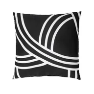 Poduszki dekoracyjne - Poduszka Henri czarno-biała 35 x 35 cm Inspire - miniaturka - grafika 1