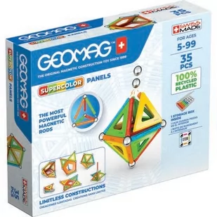 GeoMag Supercolor Panels Recycled 35 377 - Klocki - miniaturka - grafika 1