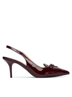 Czółenka - LOVE MOSCHINO Szpilki JA10517G0NIH0556 Bordowy - miniaturka - grafika 1