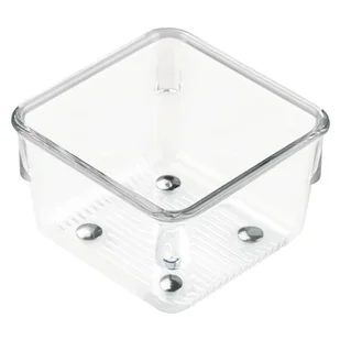 InterDesign Linus organizer szuflady, 8.1 x 8.1 x 5.1 cm przezroczysty 52230 - Akcesoria łazienkowe - miniaturka - grafika 2