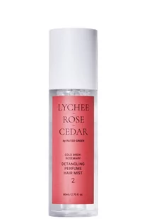 Rated Green Lychee-Rose-Cedar - Perfumowana mgiełka do włosów ułatwiająca rozczesywanie 80 ml - Kosmetyki do stylizacji włosów - miniaturka - grafika 1