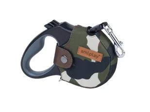 Ami Play Smycz z obudową Adventure S 3m/12kg Moro - Smycze dla psów - miniaturka - grafika 1