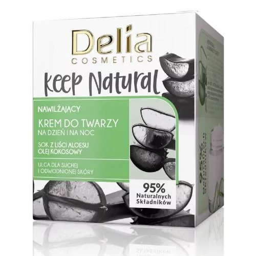 Delia Cosmetics Cosmetics Keep Natural Nawilżający Krem do twarzy na dzień i noc 50ml