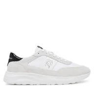 Sneakersy męskie - Sneakersy KARL LAGERFELD KL53631 Biały - miniaturka - grafika 1