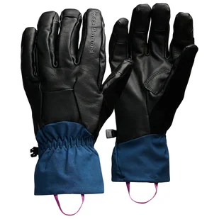 Rękawice turystyczne Black Diamond Tour Pro Gloves Rozmiar rękawiczek: L / Kolor: czarny/niebieski - Rękawice narciarskie - miniaturka - grafika 1