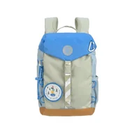 Plecaki szkolne i tornistry - LÄSSIG Plecak dziecięcy, do przedszkola, plecak turystyczny – od 3 lat – 9 litrów/mini plecak outdoorowy Sunny Explorer zielony/niebieski - miniaturka - grafika 1