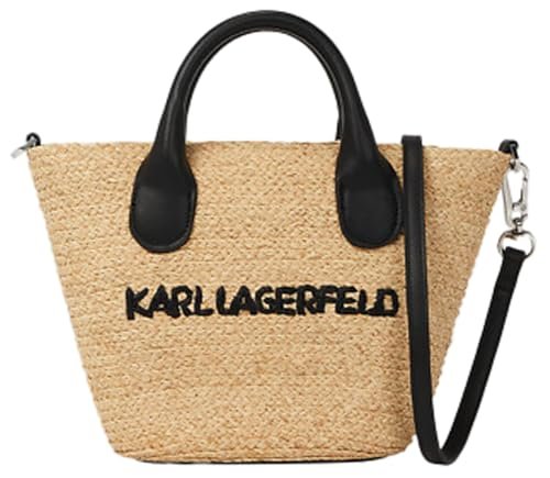 KARL LAGERFELD B.V K/essential mała torba plażowa damska torba plażowa naturalna One Size, naturalny, K/essential Small Beach Bag