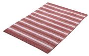 Dywaniki łazienkowe - Kleine Wolke George Ekologiczny Dywan kąpielowy czerwony 70x120 cm ECO CARE - miniaturka - grafika 1