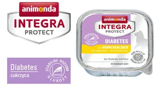 Animonda Integra INTEGRA Protect DIABETES Wątróbka kurczaka dla kota 100g 86693 - Sucha karma dla kotów - miniaturka - grafika 2