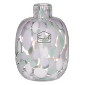 Wazony i flakony - Wazon szklany OMBRA, 13 cm, unikatowy wzór - miniaturka - grafika 1