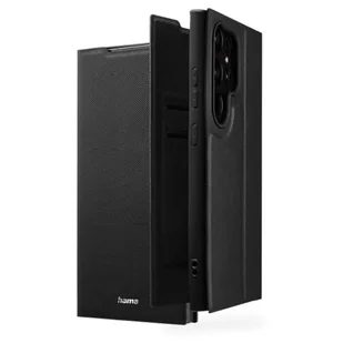 Hama Etui na telefon komórkowy Samsung Galaxy S24 Ultra (etui na telefon komórkowy, etui z przegródką na karty, funkcja stojaka, dodatkowa ochrona wyświetlacza i aparatu, magnes, etui z klapką, - Etui i futerały do telefonów - miniaturka - grafika 1