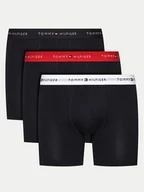Majtki męskie - Tommy Hilfiger Komplet 3 par bokserek UM0UM02765 Czarny - miniaturka - grafika 1