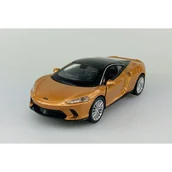 Samochody i pojazdy dla dzieci - WELLY McLAREN GT ZŁOTY 1:34 NOWY METALOWY MODEL SAMOCHÓD - miniaturka - grafika 1
