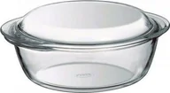 Naczynia żaroodporne - Pyrex Garnek z Pokrywką Pyrex Przezroczysty Szkło 2,1 L - miniaturka - grafika 1