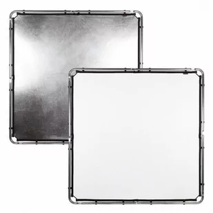 Manfrotto LL LR81531R Tkanina Skylite Midi 1.5 x 1.5m Silver/White - Inne akcesoria studyjne - miniaturka - grafika 1