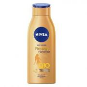 Balsamy i kremy do ciała - Nivea Q10 Plus Firming + Bronze mleczko do ciała 400ml - miniaturka - grafika 1