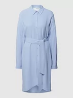 Sukienki - Sukienka koszulowa z wiązanym paskiem model ‘VIVA TONIA’ - miniaturka - grafika 1