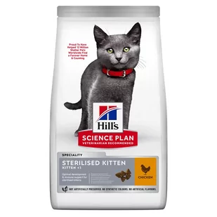 Hill's Science Plan Sterilised Kitten, kurczak - 7 kg - Sucha karma dla kotów - miniaturka - grafika 1