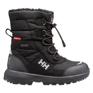 Śniegowce damskie - Dziecięce Śniegowce HELLY HANSEN JK SILVERTON BOOT HT 11759_990 – Czarny - miniaturka - grafika 1