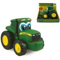 Tomy Traktor Johnny - na ciśnij i jedź 42925 - Samochody i pojazdy dla dzieci - miniaturka - grafika 2