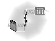 Układ zasilania - akcesoria - Bugiad Przewód powietrza doładowujacego BUGIAD 88759 - miniaturka - grafika 1