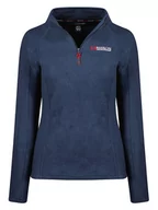 Bluzy damskie - Maison Montaigne Bluza polarowa "Tumai" w kolorze granatowym - miniaturka - grafika 1