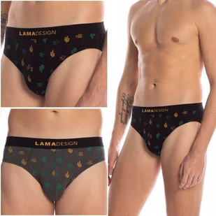 LAMA Slipy męskie bawełniane majtki 2-PAK - XL - Majtki męskie - miniaturka - grafika 1