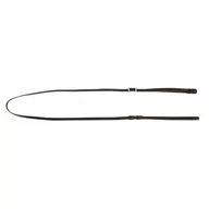 Smycze dla psów - Kerbl Smycz skórzana GoLeyGo Vegas z Adapterem,brązowa 10mm x 105-165cm,S,max.15kg - miniaturka - grafika 1