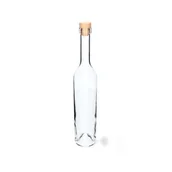Domowy wyrób alkoholu - Butelka szklana 500 ml na nalewki PRIMAVARA korek - miniaturka - grafika 1