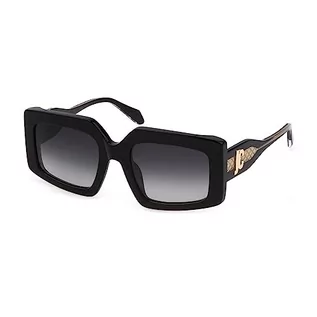 Okulary przeciwsłoneczne - Just Cavalli Okulary damskie, Shiny Black, 54 - grafika 1