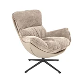 Fotele - Fotel Wypoczynkowy Lobster Beż Halmar - miniaturka - grafika 1
