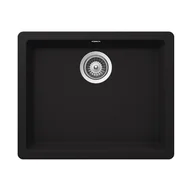 Zlewozmywaki - Schock Zlewozmywak QUADRO N-100 Onyx Cristalite - miniaturka - grafika 1