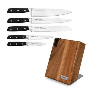 Fissman Nakajima zestaw 5 noży kuchennych w bloku - Noże kuchenne - miniaturka - grafika 2