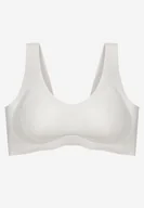 Biustonosze - Jasnoniebieski Gładki Biustonosz Typu Braletka Harises - Renee - miniaturka - grafika 1