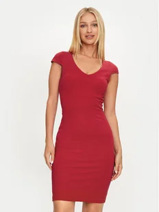 Marciano Guess Sukienka codzienna 4YGK23 6375Z Czerwony Bodycon Fit - Sukienki - miniaturka - grafika 1