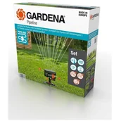 Węże ogrodowe i zraszacze - Gardena kompletny zestaw Pipeline ze zraszaczem 08274 34 - miniaturka - grafika 1