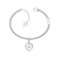 Bransoletki - Bransoletka Damska Guess Fine Heart Jubb01422Jwrhs - miniaturka - grafika 1