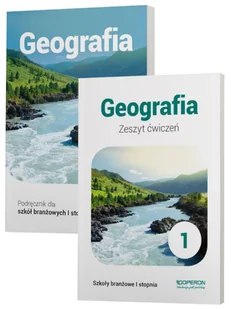 Geografia 1. Podręcznik i zeszyt ćwiczeń. Szkoła branżowa I stopnia - Sławomir Kurek - podręcznik - Podręczniki dla szkół zawodowych - miniaturka - grafika 1