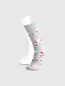 Skarpetki męskie - 4F Skarpety casual za kostkę (2-pack) uniseks - multikolor 35-38 - miniaturka - grafika 1