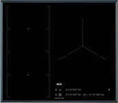 Płyty elektryczne do zabudowy - AEG Płyta Indukcyjna Aeg IKE63471FB 60 cm 3 Strefa gotowania - miniaturka - grafika 1