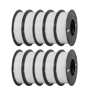 filament PETG do drukarek 3D, szybki druk, dobra wytrzymałość, 10 kg biały - Filamenty i akcesoria do drukarek 3D - miniaturka - grafika 1